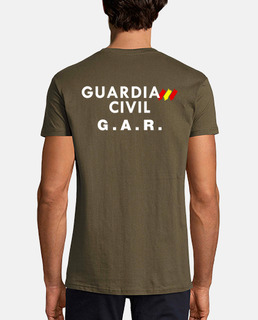 Guardia Civil GAR mod.8 delante y detrás