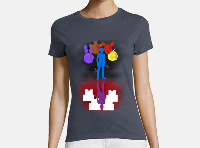 T shirt guardie di sicurezza fnaf. manica cor. tostadora