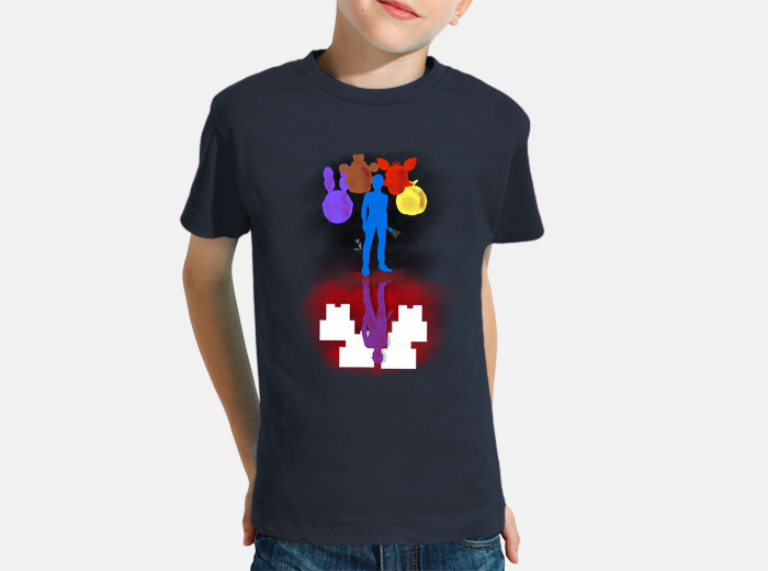 T shirt bambino guardie di sicurezza fnaf. ma. tostadora