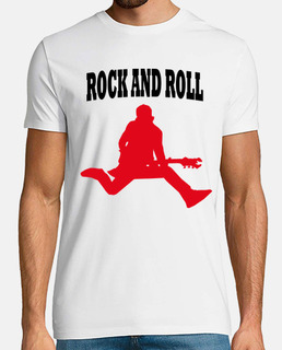 guitariste rock and roll silhouette