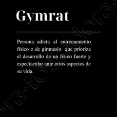 gymrat diccionario