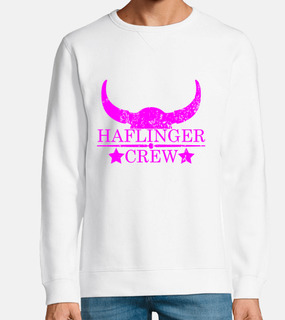 haflinger crew wild west emblema rosa