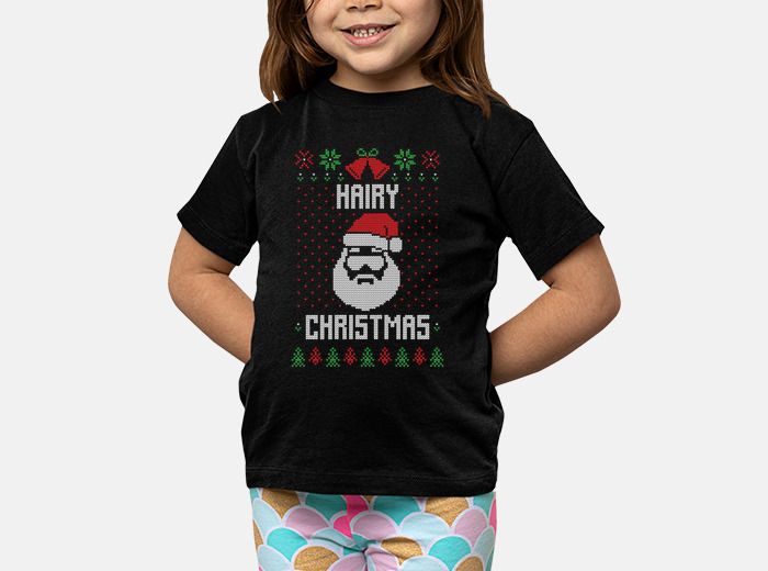 Hairy christmas ugly christmas sweater tostadora