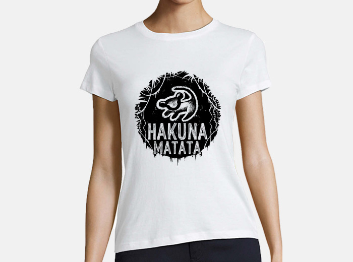 T shirt discount hakuna matata femme