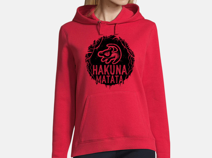 Sudadera top hakuna matata