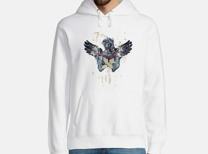 Half demon half angel hot sale hoodie