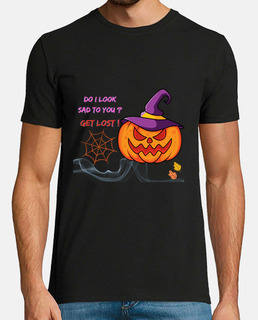 Halloween pumpkin attitude