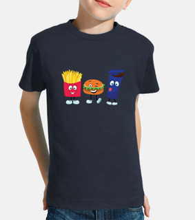 hamburger fritto fast food