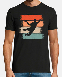 Handball Player Retro