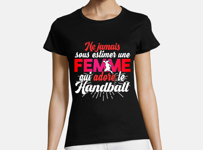 T shirt handball discount humour