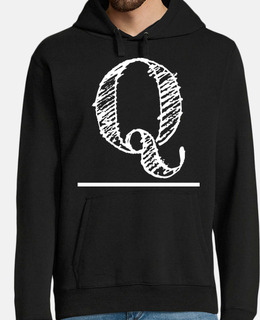 handwritten giant letter q first name q