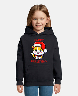 Happy christmas adorable petit chaton