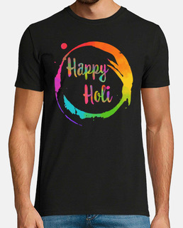 Happy Holi Colorful Colors India Dance Hindu Spring Festival Yoga Lover Celebration Gift