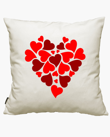 heart pillow cover