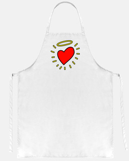 heart hoop apron