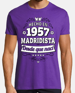 Hecho en 1957 Madridista desde que nací