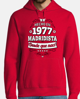 Hecho en 1977 Madridista desde que nací