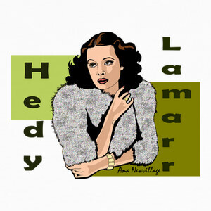 Playeras Hedy Lamarr