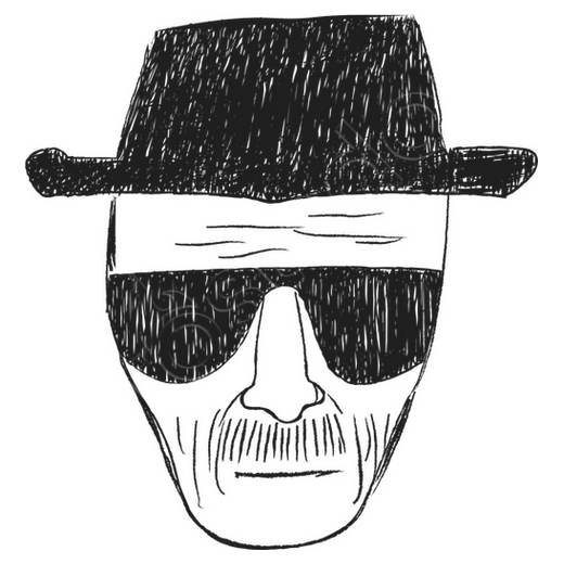 Cuadro dibujo de heisenberg | laTostadora