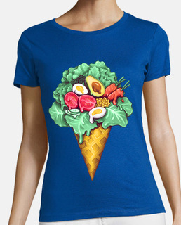 helado ensalada mixta