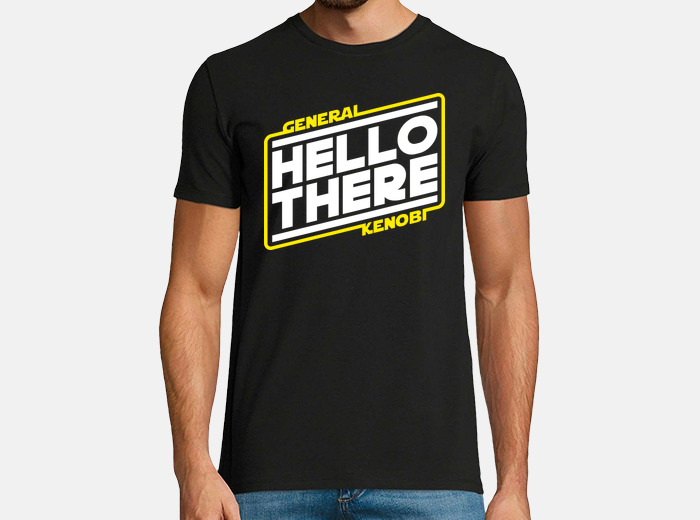 Star Wars Obi-Wan Kenobi Movie Picture Hello There Camiseta 