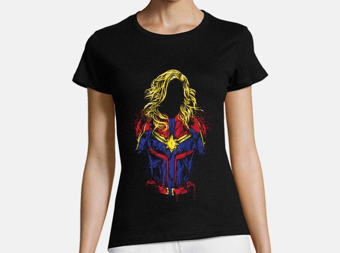 Camisetas Mujer Capitana marvel Envio Gratis laTostadora