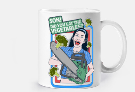 Hijo, terminastes las verduras