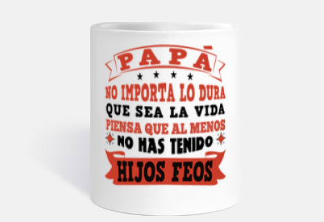 Hijos feos regalo padre navidad
