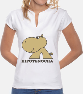 Hipotenocha básica grande mujer cuello chino