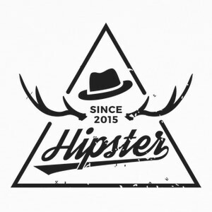Camisetas HIPSTER SINCE 2015 (GRUNGE)