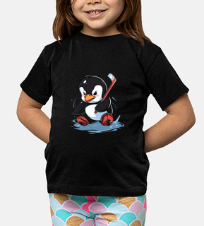 Hockey Player Penguin Hockey Stick Ice