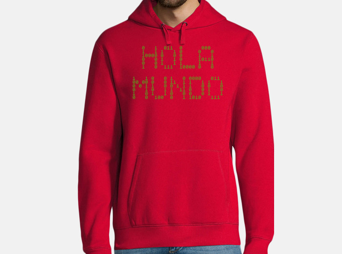 Sudadera hola mundo binario | laTostadora