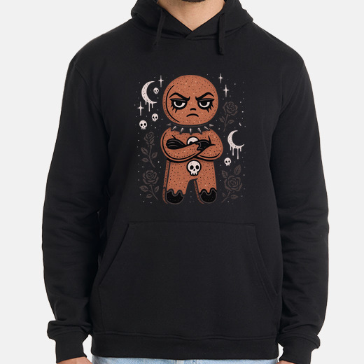Sudadera hombre de jengibre gótico navideño | laTostadora