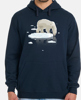 Hombre, jersey con capucha, azul marino