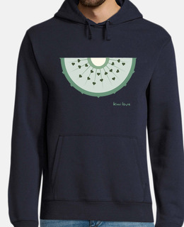Hombre, jersey con capucha, azul marino