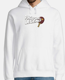 Hombre, jersey con capucha, blanco