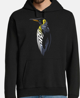 Hombre, jersey con capucha, negro