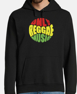 Hombre, jersey con capucha, negro