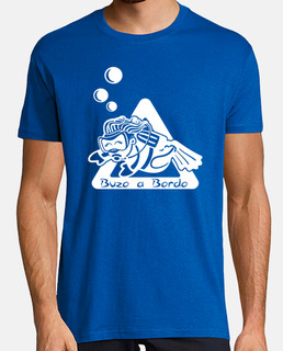 Hombre, manga corta, azul royal, calidad extra