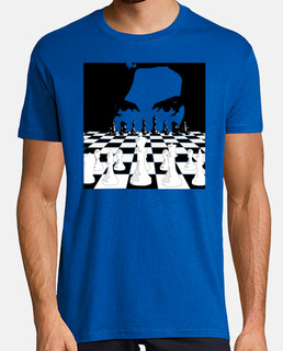 Hombre, manga corta, azul royal, calidad extra