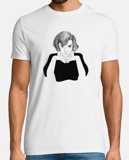 Hombre, manga corta, blanco, calidad extra