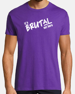 Hombre, manga corta, morado, calidad extra