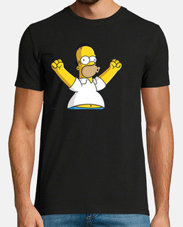 Camibuso Camiseta Manga Larga Homero Niño Adulto Camibuso Camiseta Manga Larga Homero Niño Adulto