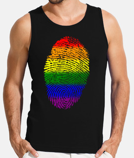 Huella Digial Orgullo Gay Arcoíris