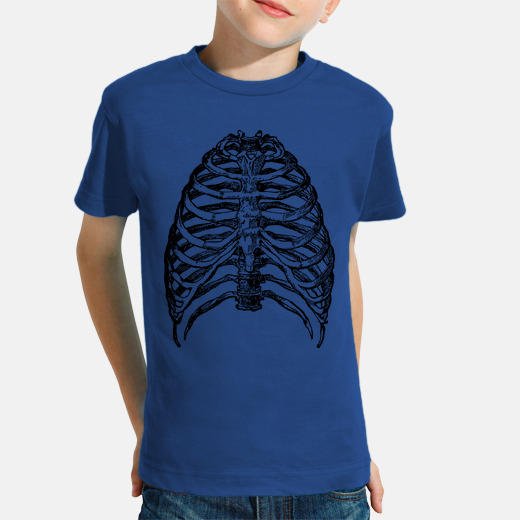Camisetas niños huesos torax | laTostadora