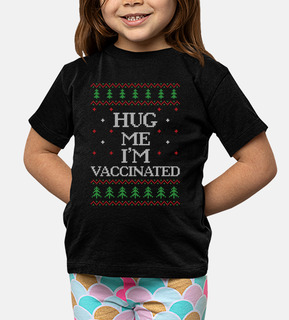 Hug Me Vaccinated Ugly Christmas Sweate