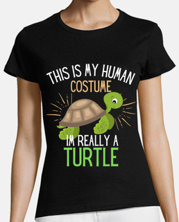 human costume im really a turtle party