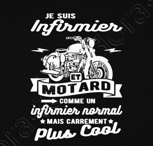 Avoir Images Tee Shirt Infirmier Et Motard Humour Tostadora Fr actualisé par