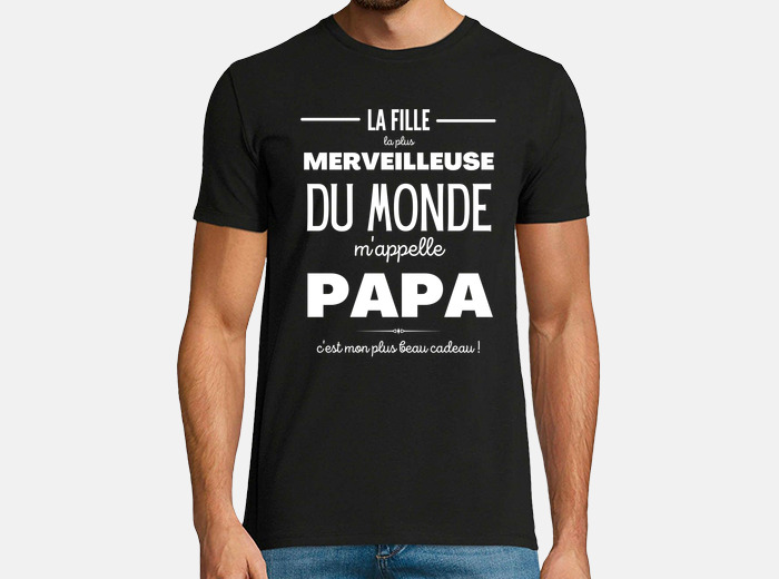 Tee shirt discount papa humoristique
