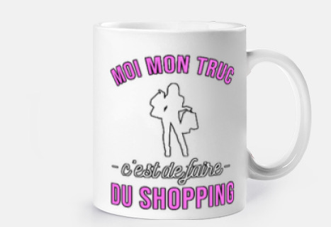 humour shopping cadeau